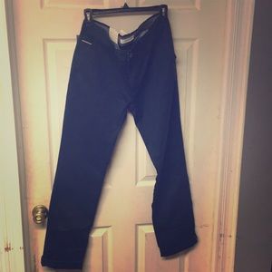 Men’s navy blue chinos